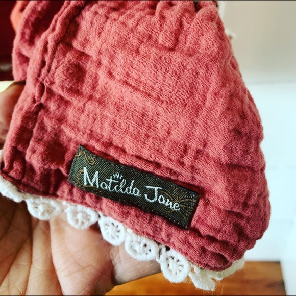 Matilda Jane Women’s Pink 💯 % Cotton Blouse - Size Large 🌸🌟🍁 - Picture 2 of 5